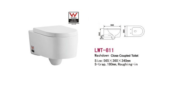 澳大利亚Watermark认证壁 高档陶瓷挂便器 LWT-811