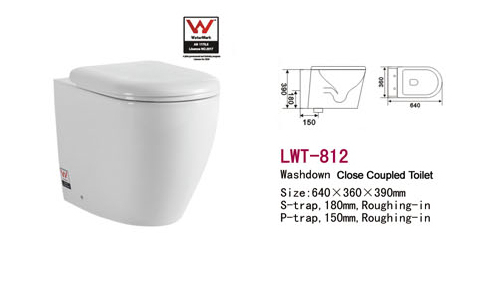 澳大利亚认证挂便器 壁挂马桶 LWT-812