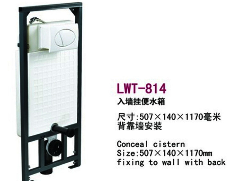 挂便器入墙水箱 FWT-814