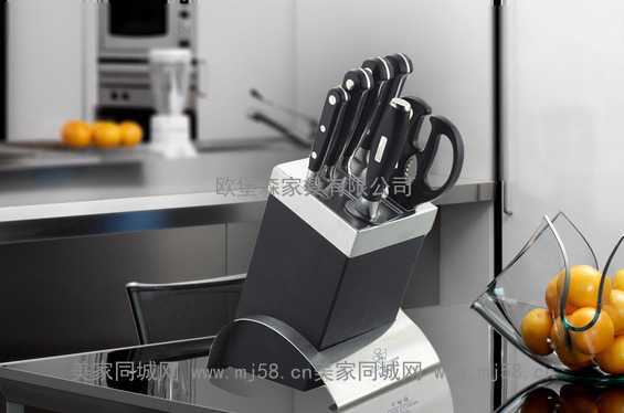【小师傅】现代风格 钢头木座七件套 厨房菜刀套装 JSQ-XSF-T-903A