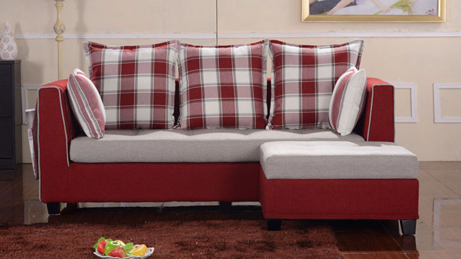 沙发 简约布艺沙发 组合沙发 大小户型沙发 可拆洗布沙发 A013