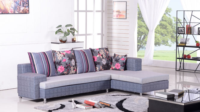 沙发布艺沙发小户型简约现代客厅沙发时尚小户型沙发 8001