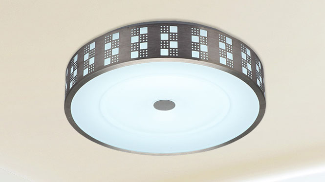 LED调光调色现代简约卧室灯阳台灯亚克力铝材灯过道灯厨房灯85015