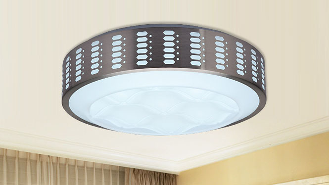 LED吸顶灯 现代简约卧室灯阳台灯具卫生间灯过道灯厨房灯饰 85019