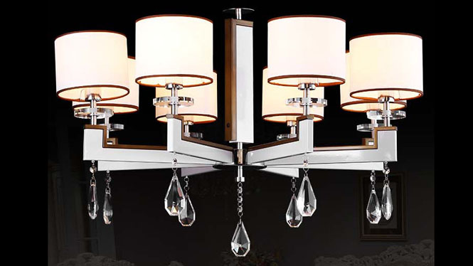 欧式水晶吊灯 水晶灯 奢华客厅吊灯卧室餐厅灯饰灯具 8023