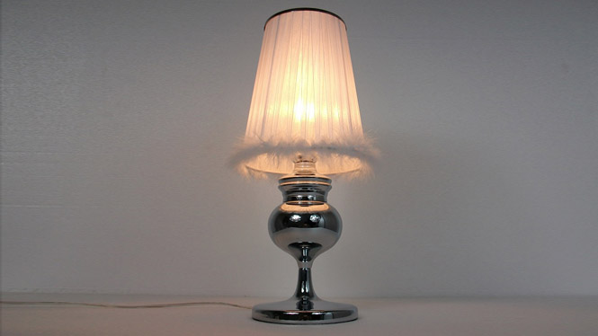 卧室现代简约创意床头灯 护眼LED台灯婚庆宜家布艺装饰小陶瓷台灯 TD048