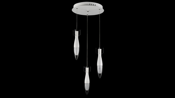 新款led吊灯灯具 客厅灯 现代简约餐厅灯 时尚创意卧室吧台灯饰FD8052-1-3