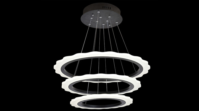 新款led吊灯客厅灯现代简约餐厅灯 时尚创意卧室灯灯饰FD8061-2-3