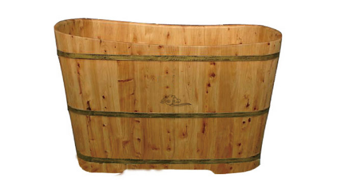 香柏木桶浴桶红运泡澡木桶成人洗澡桶木质浴缸沐浴盆RY018