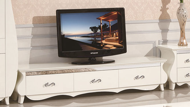 实木电视柜简约欧式橡木电视柜茶几组合小户型客厅家具1301
