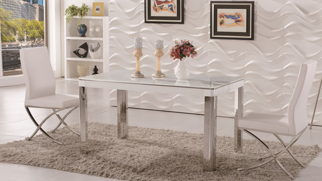 简约时尚 现代饭桌餐台 餐桌椅组合 实木餐桌 小户型1310