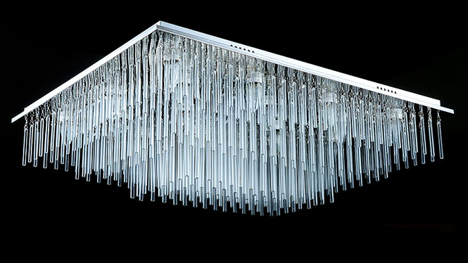简约现代LED吸顶灯水晶灯方形卧室灯温馨客厅灯餐厅大气灯具1799