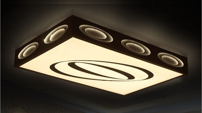 现代简约LED吸顶灯客厅灯 温馨时尚卧室灯饰灯具PS6225
