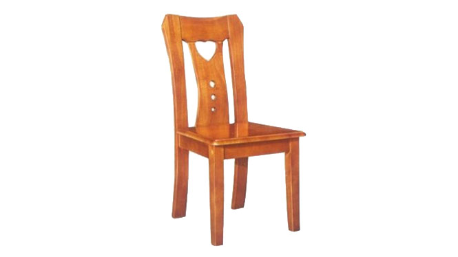 现代中式家具 全实木椅子 餐厅餐椅 优质无扶手实木餐椅915#