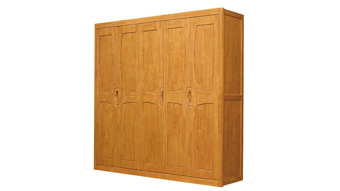 实木衣柜 三四五六门衣柜 实木 组合衣柜新中式家具衣柜F922